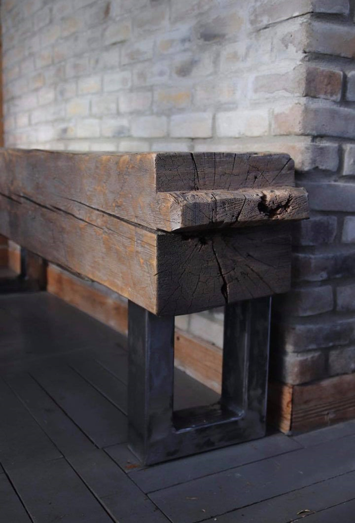 banc, banc artisanal, bois de grange, bois centenaire, artisanat, création, écologique, environnement, banc ancestrale, local